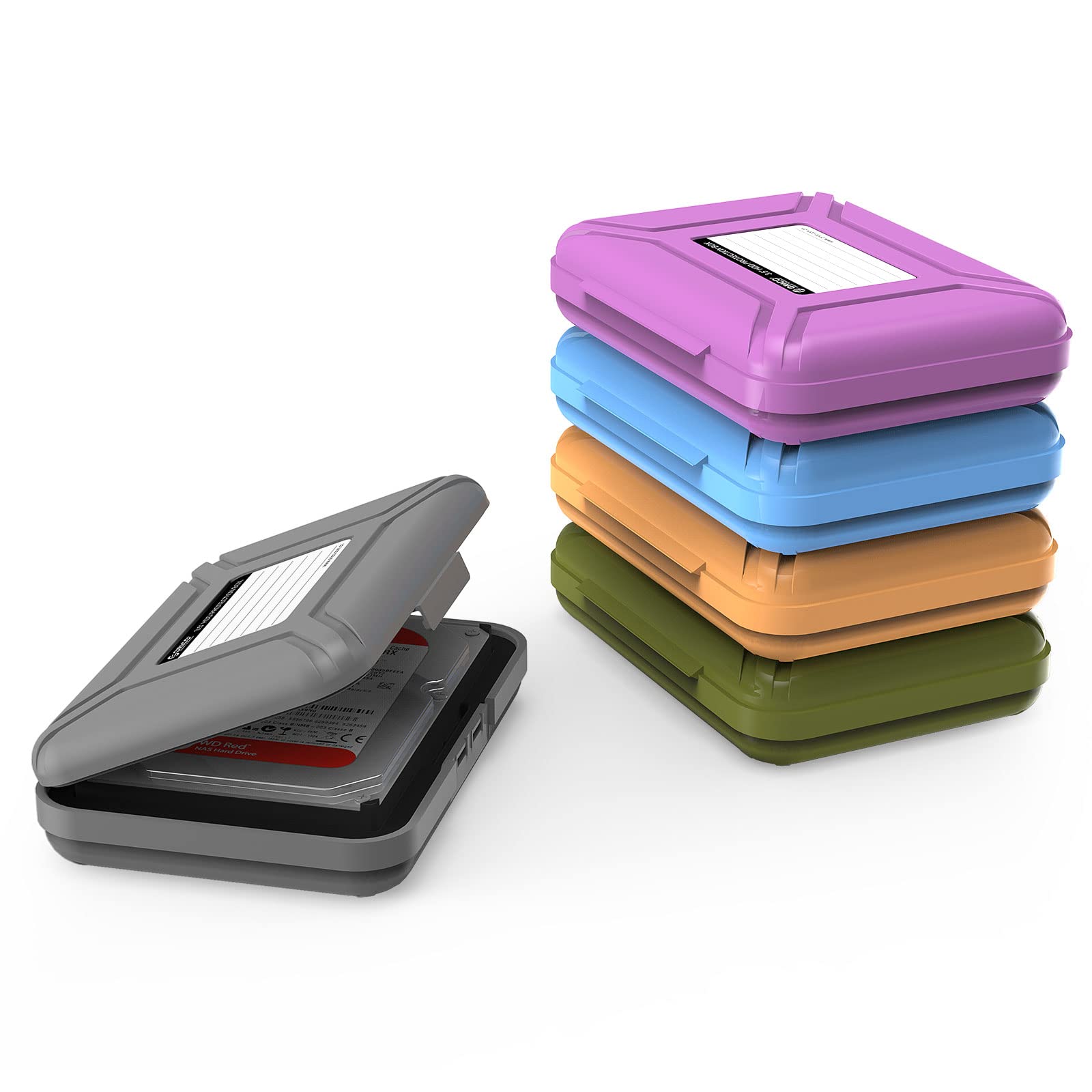 Foto 2 pulgar | Funda Orico Para Disco Duro Externo Para Hdd/ssd De 3,5 Pulgadas, 5 Paquetes - Venta Internacional.