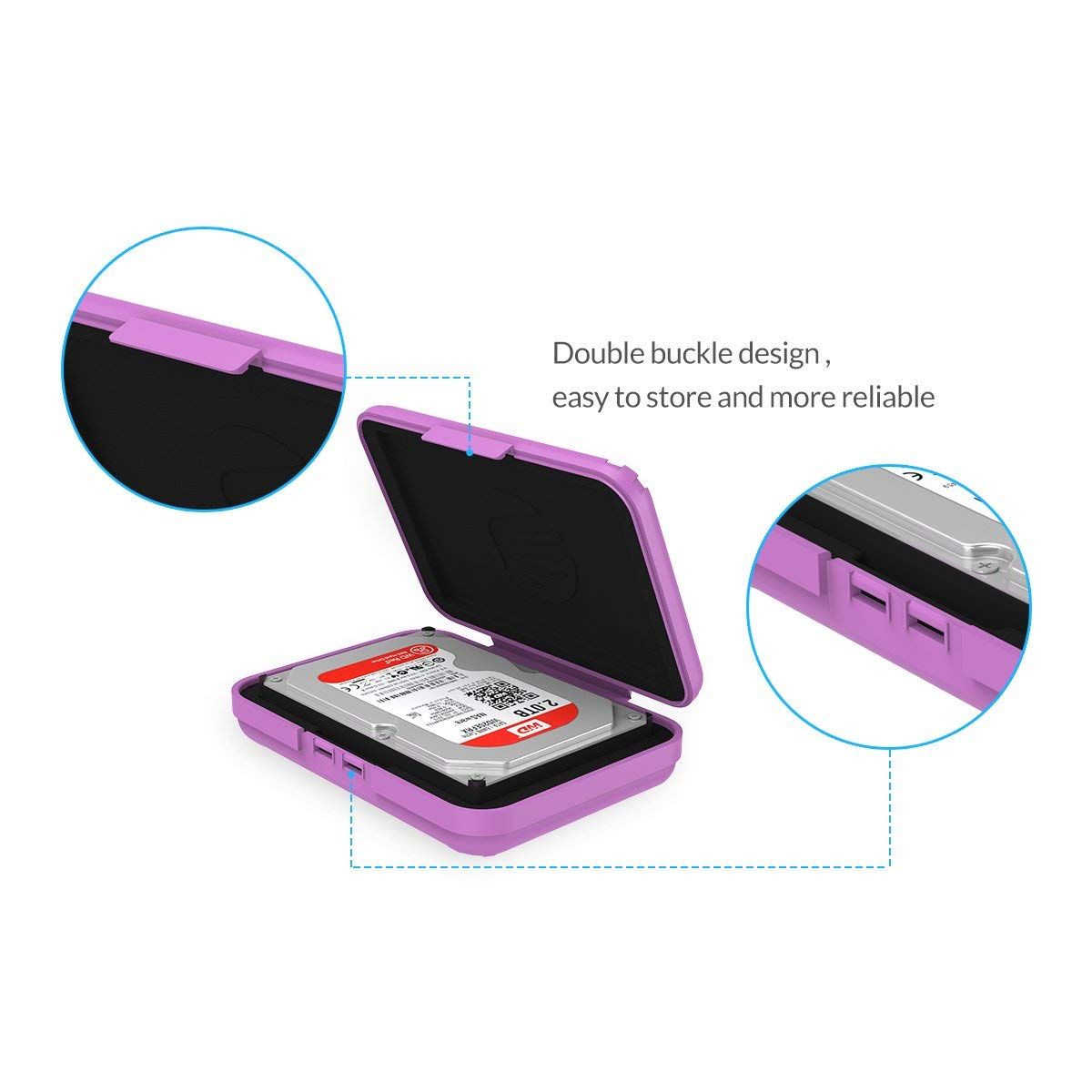 Foto 4 | Funda Orico Para Disco Duro Externo Para Hdd/ssd De 3,5 Pulgadas, 5 Paquetes - Venta Internacional.
