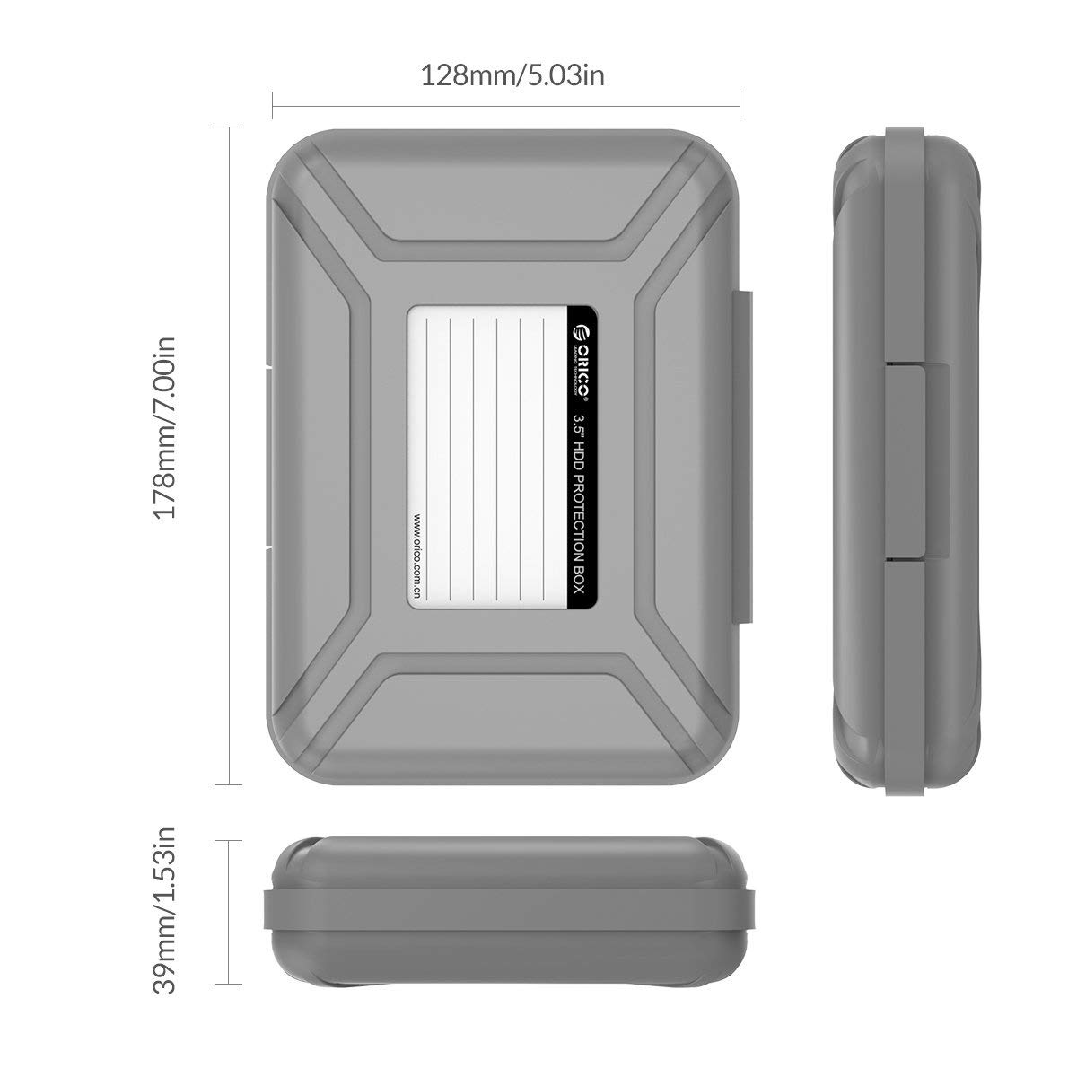 Foto 6 | Funda Orico Para Disco Duro Externo Para Hdd/ssd De 3,5 Pulgadas, 5 Paquetes - Venta Internacional.