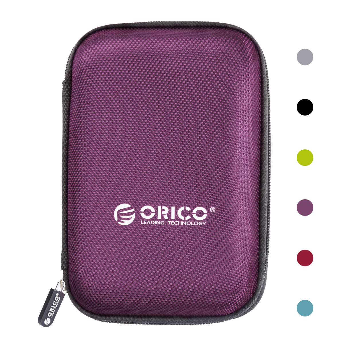 Foto 2 pulgar | Funda Para Disco Duro Orico Phd-25, Impermeable Y A Prueba De Golpes, Color Morado - Venta Internacional.