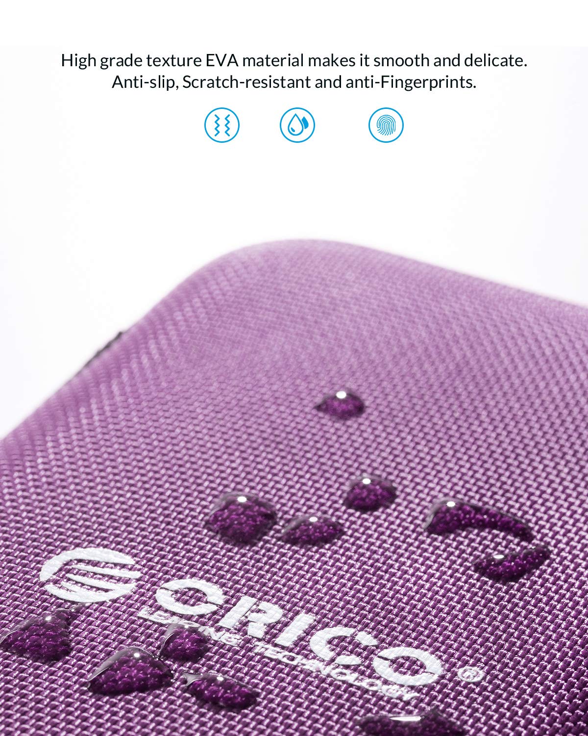 Foto 5 | Funda Para Disco Duro Orico Phd-25, Impermeable Y A Prueba De Golpes, Color Morado - Venta Internacional.