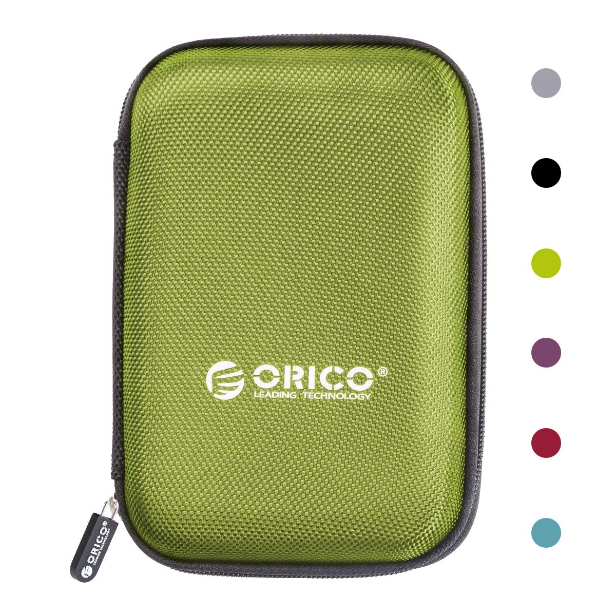 Funda De Disco Duro Orico Phd-25 Impermeable A Prueba De Golpes Verde - Venta Internacional.
