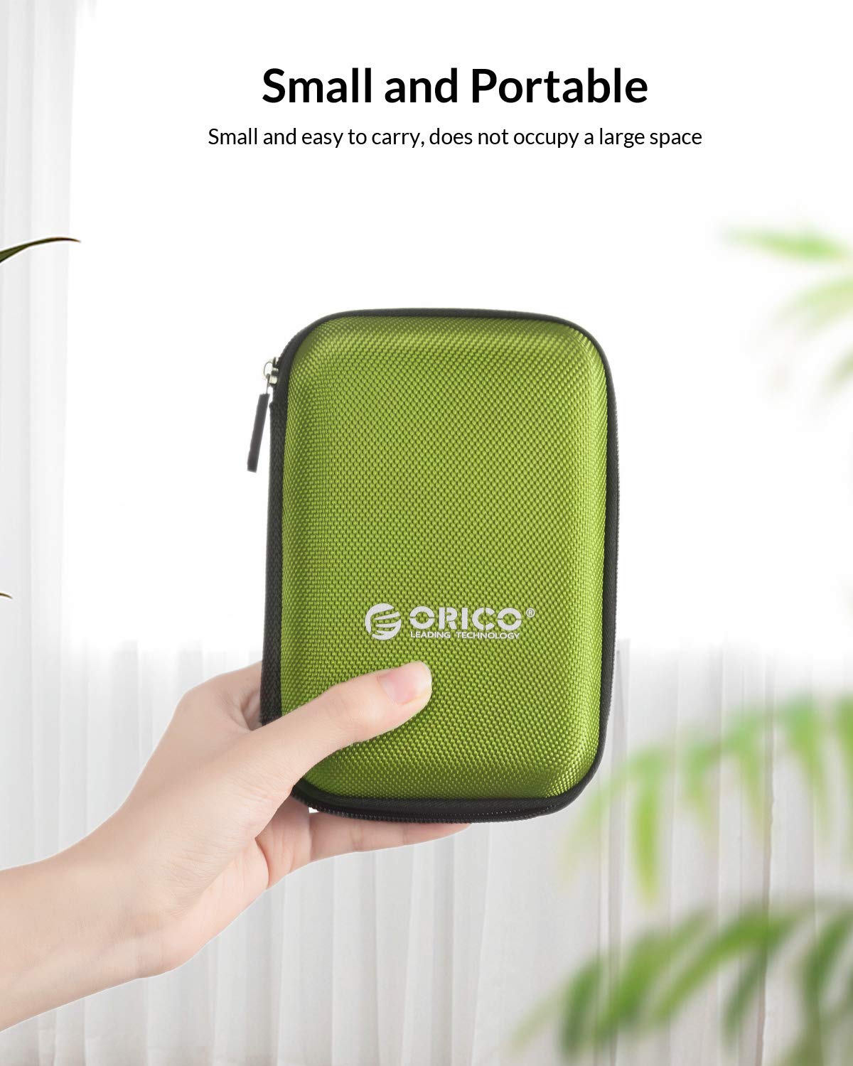Foto 6 | Funda De Disco Duro Orico Phd-25 Impermeable A Prueba De Golpes Verde - Venta Internacional.