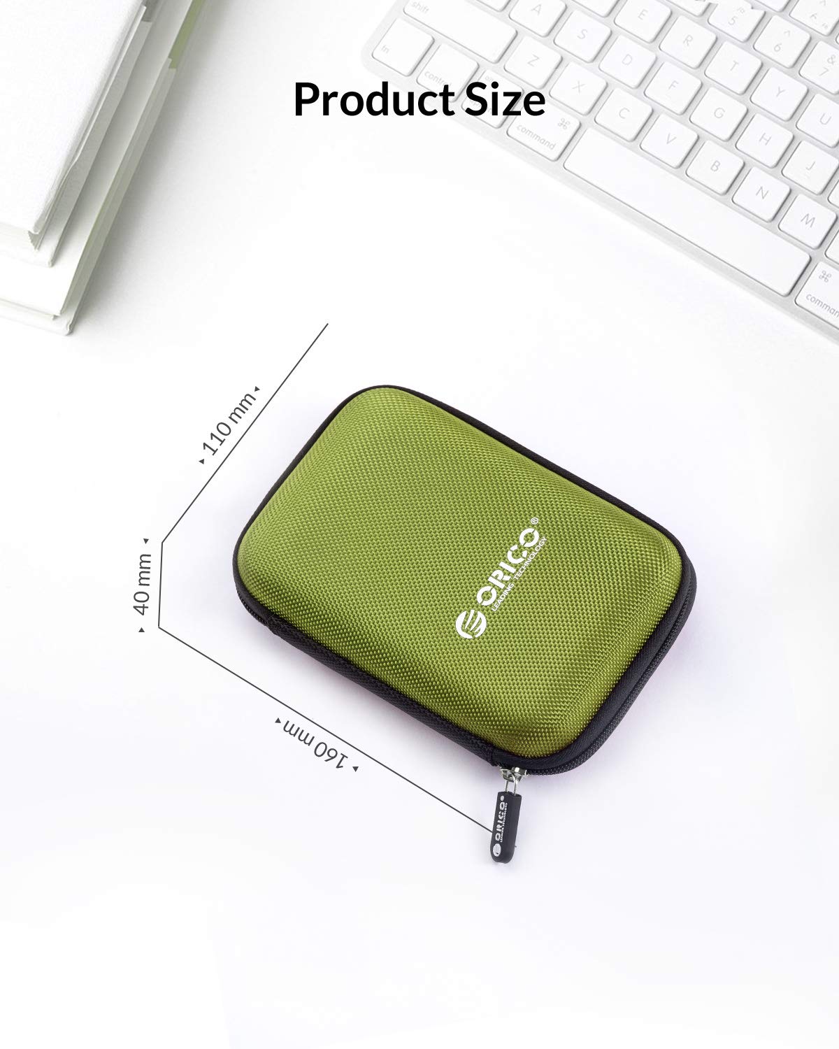 Foto 7 | Funda De Disco Duro Orico Phd-25 Impermeable A Prueba De Golpes Verde - Venta Internacional.