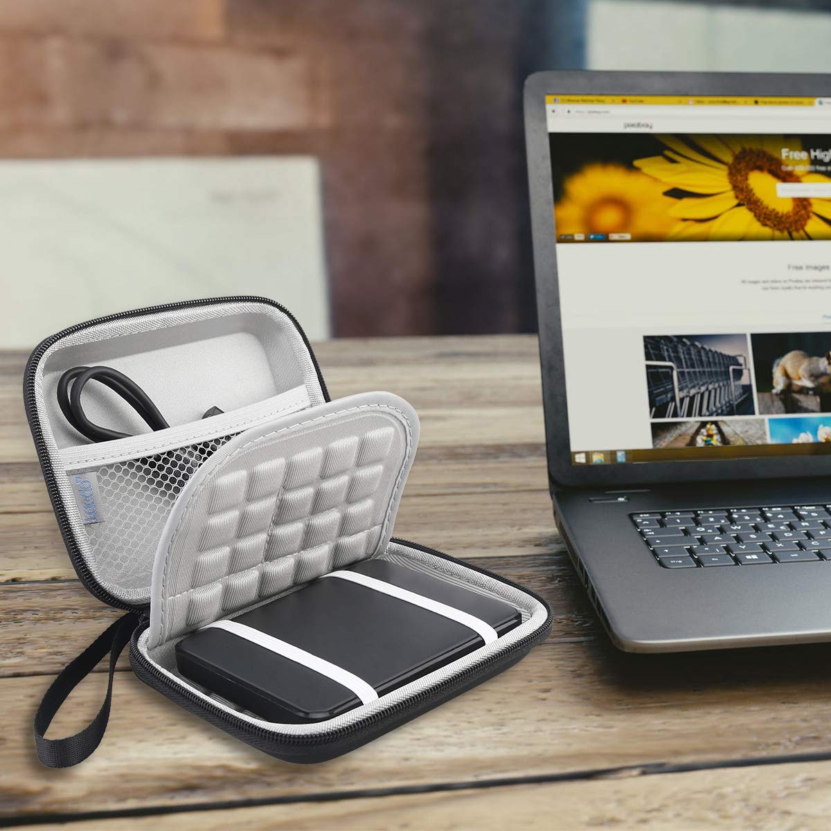 Foto 8 pulgar | Funda De Transporte De Disco Duro Lacdo Para Seagate De 1 Tb, 2 Tb, 4 Tb, 5 Tb - Venta Internacional.