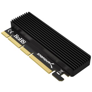 Foto 1 | Adaptador Tarjeta SSD Nvme M.2 A Pcie Sabrent Disipador Calor Aluminio