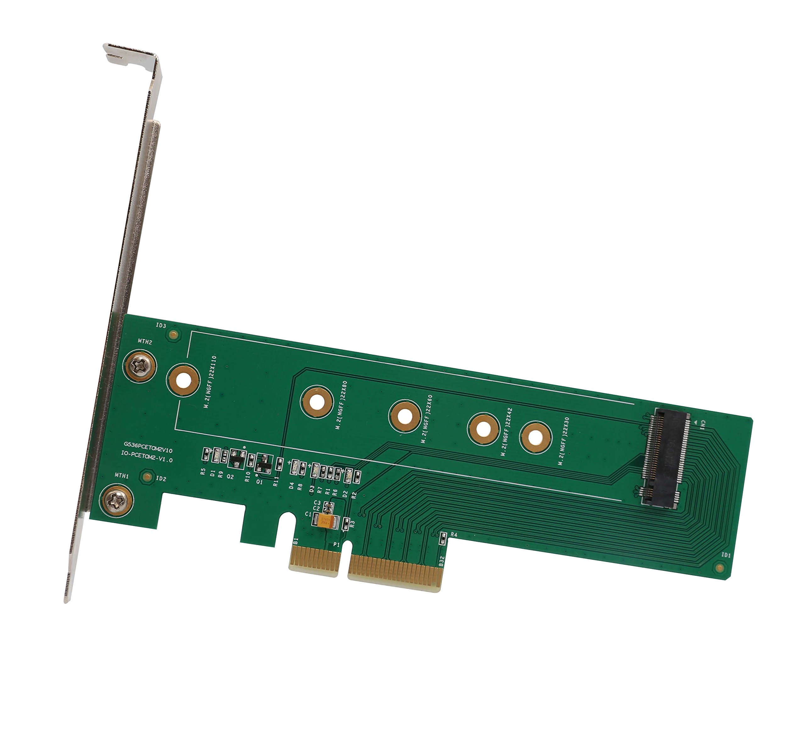 Foto 2 pulgar | Tarjeta Adaptadora I/o Crest M.2 Ngff Pcie Ssd A Pci Express 3.0 X4 - Venta Internacional.