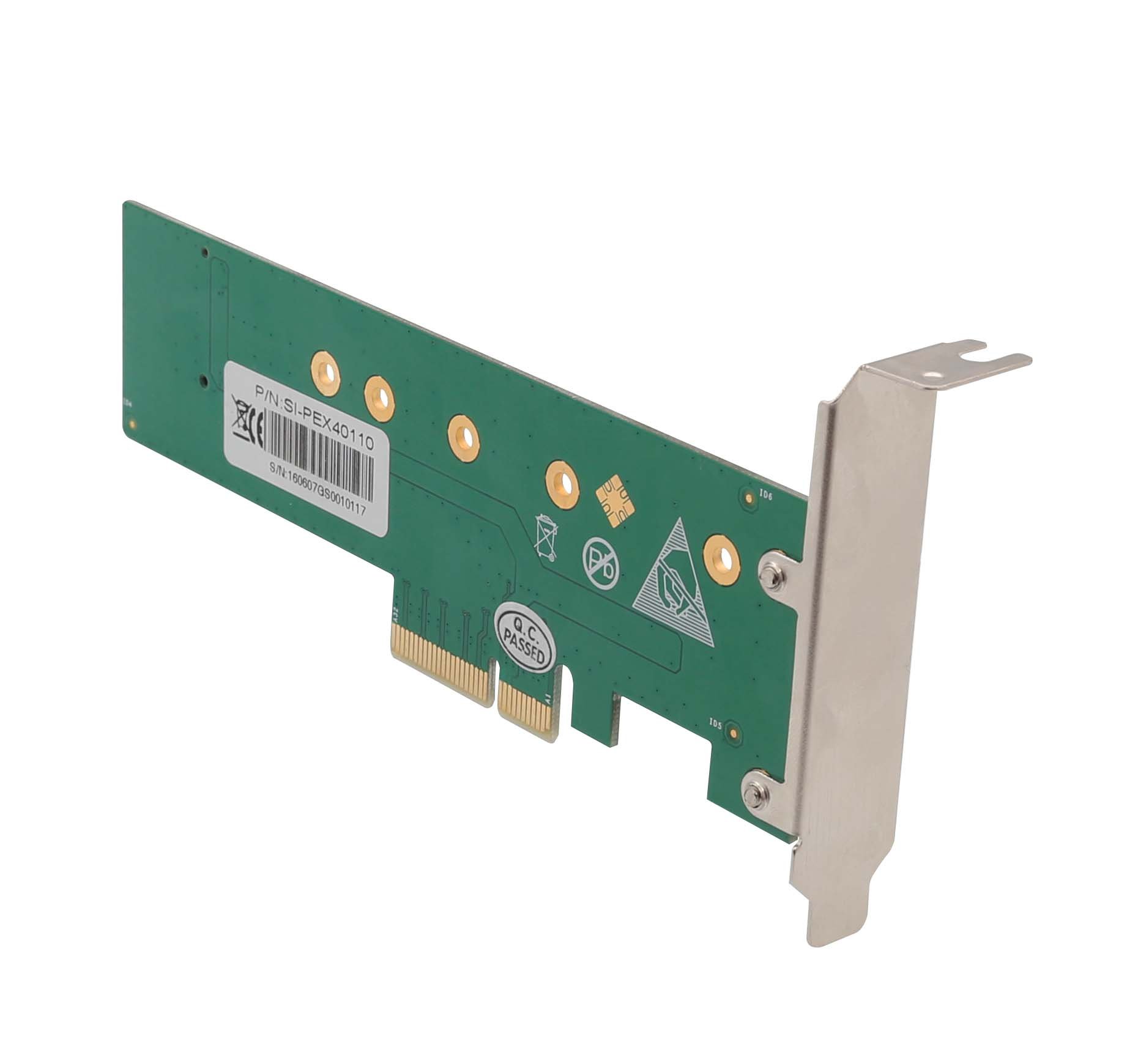 Foto 8 pulgar | Tarjeta Adaptadora I/o Crest M.2 Ngff Pcie Ssd A Pci Express 3.0 X4 - Venta Internacional.