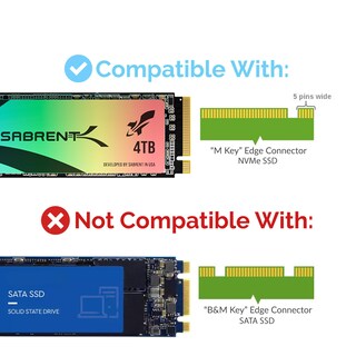 Foto 4 | Adaptador Ssd Sabrent Nvme M.2 A Pcie X16/x8/x4 Con Disipador De Calor - Venta Internacional.