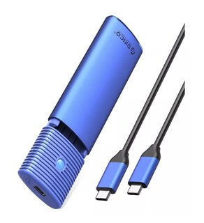Foto 4 | Carcasa Disco Duro SSD ORICO M.2 Nvme+ngff Sata M.2 Azul