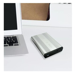 Foto 4 | Gabinete Case para Disco Duro 3.5 Sata a Usb 3.0 Hasta 4tb Elegate Plata