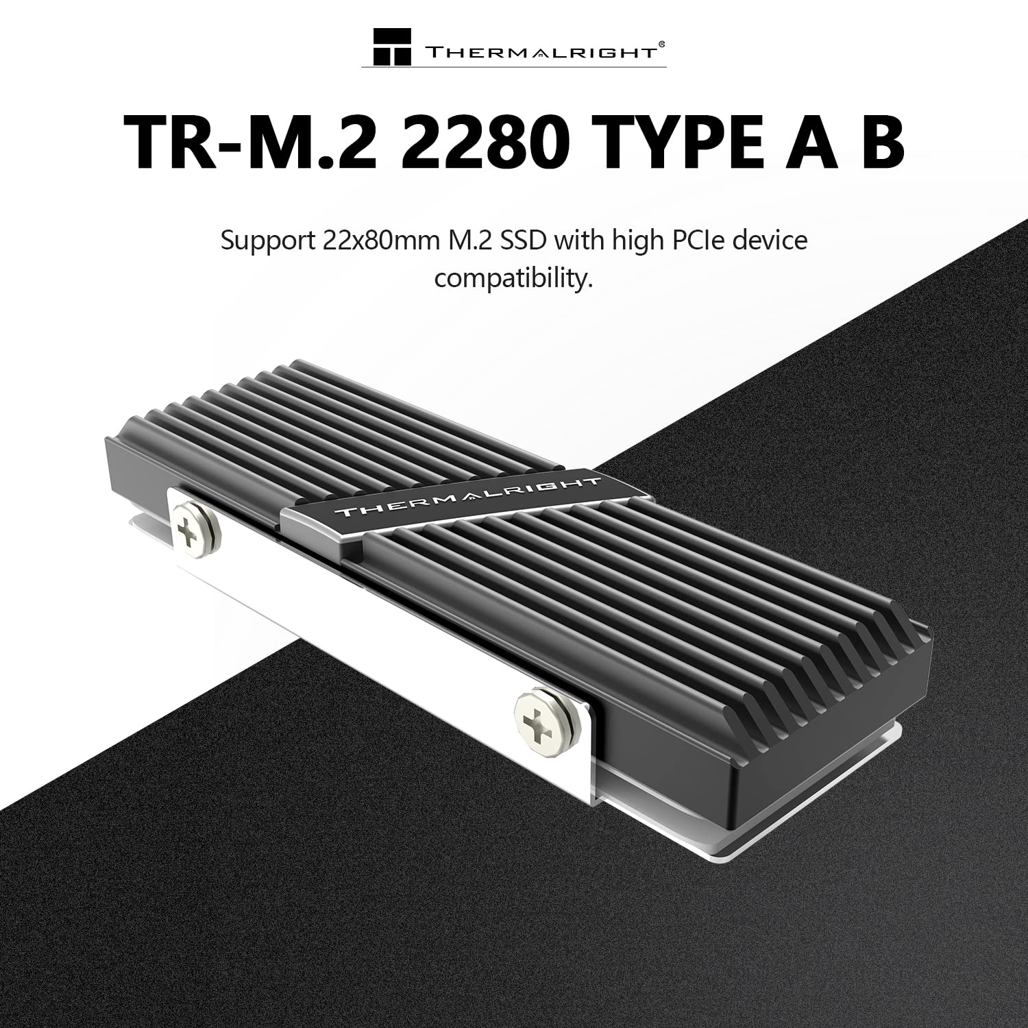 Foto 3 pulgar | Disipador Térmico Ssd Thermalright Tr-m.2 2280 Tipo A B 2280 Negro - Venta Internacional.