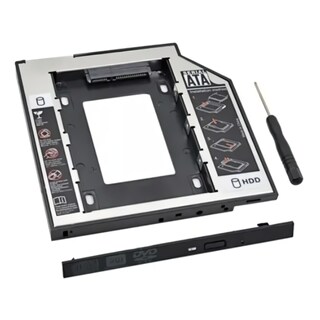 Foto 3 | Adaptador De Disco De 2,5 Pulgadas A Bay Cd Notebook De 12,7 Mm Con Tapa - Venta Internacional.