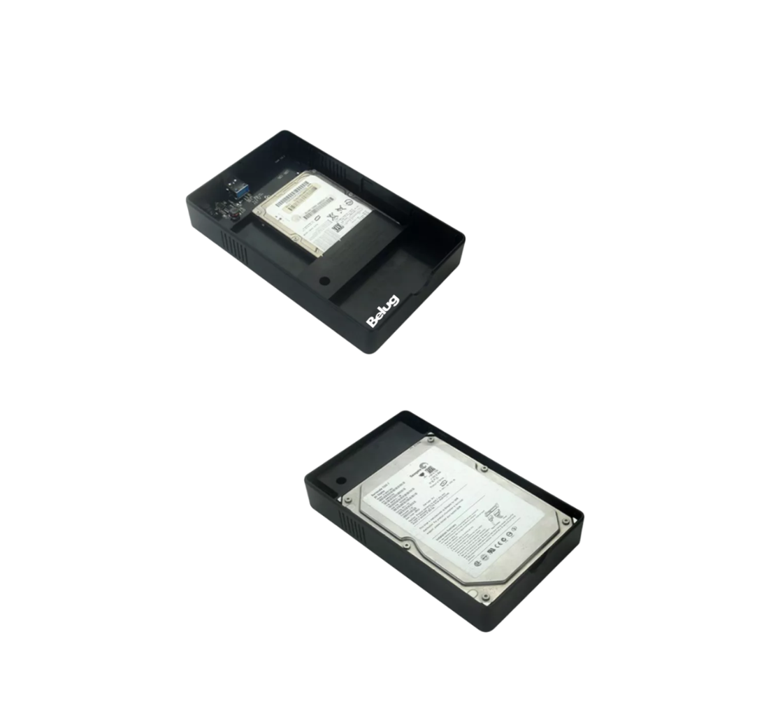 Foto 4 pulgar | Carcasa Disco Duro Usb 3.0 Sata Case 3.5 Y 2.5 Hdd Ssd, Belug  Negro