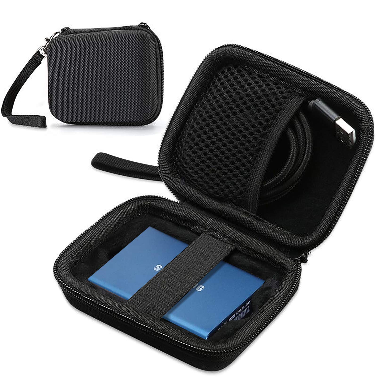 Funda De Transporte Procase Para Samsung T5 T3 Ssd Negra - Venta Internacional.