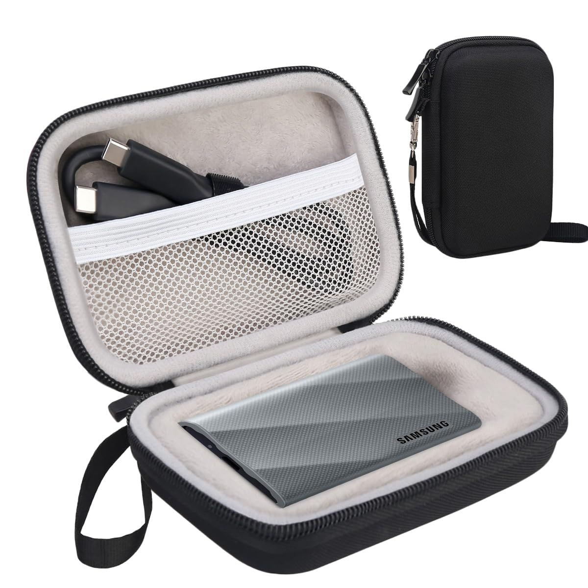 Funda De Transporte Lacdo Para Ssd Portátil Samsung T9 De 1 Tb/2 Tb/4 Tb - Venta Internacional.