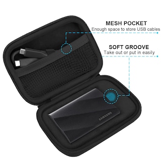 Foto 4 | Funda De Transporte Lacdo Para Ssd Portátil Samsung T9 De 1 Tb/2 Tb/4 Tb - Venta Internacional.