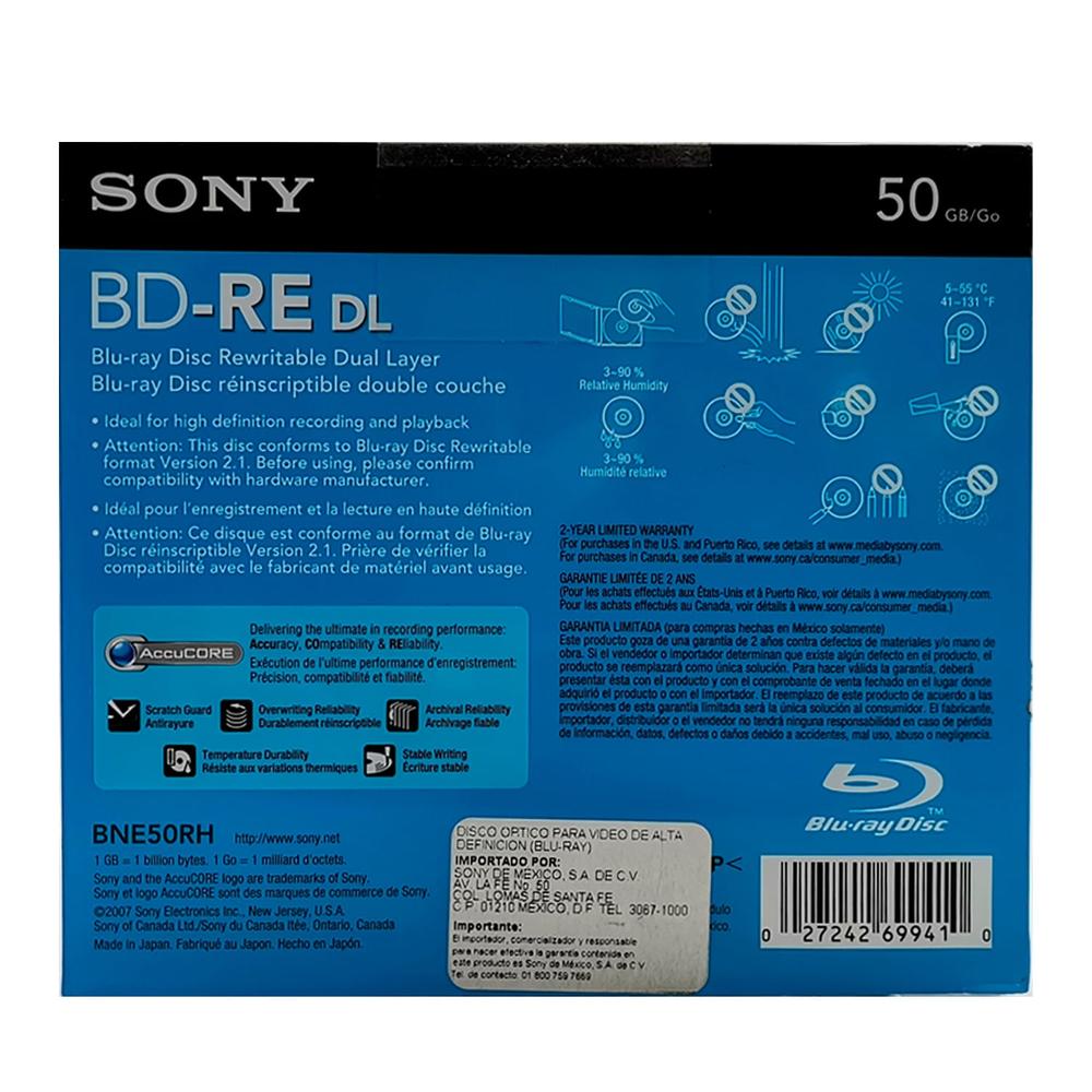 Foto 5 | Disco Sony Blu-ray 50gb Virgen