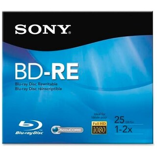 Foto 1 | Disco Sony Blu-ray 25gb Virgen 1 Pieza Bne25rh/2 Color Azul