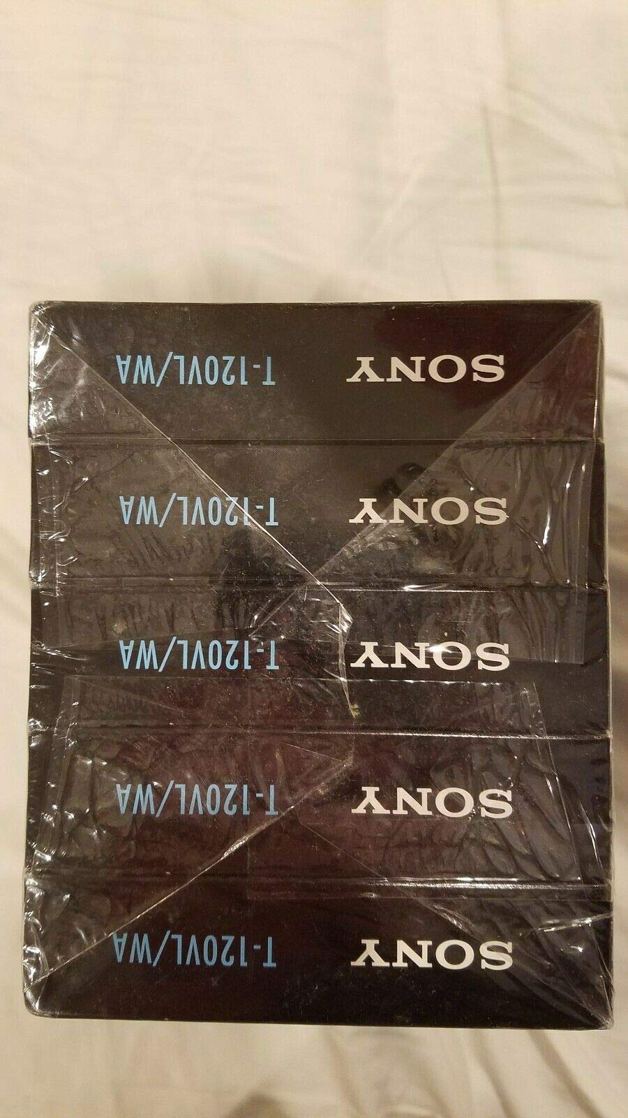 Foto 3 pulgar | Cintas Vhs Sony T-120 De Grado Estándar, 6 Horas, Paquete De 5 - Venta Internacional.