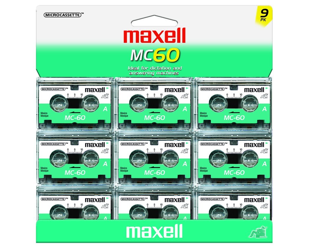 Microcasetes Maxell Mc-60 Ur (paquete De 9) - Venta Internacional.