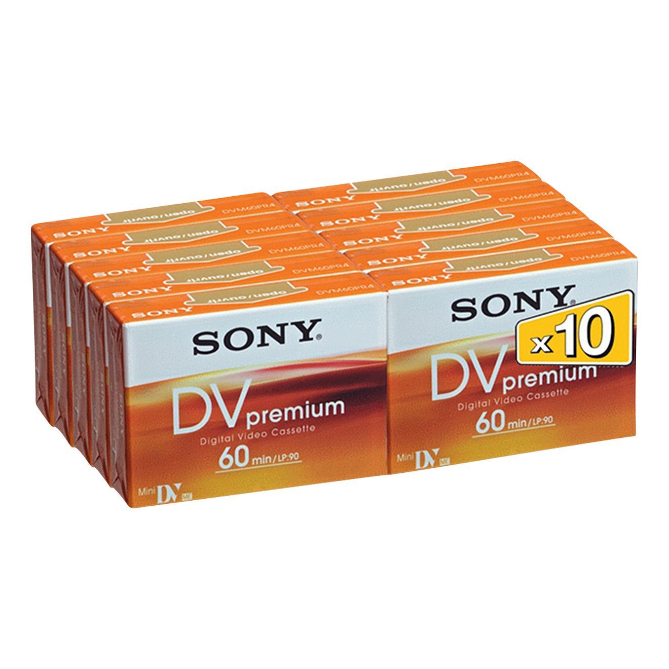 Foto 2 pulgar | Cinta De Casete Mini Dv Sony Premium, 60 Minutos, 10 Unidades, Dvm60pr4j - Venta Internacional.