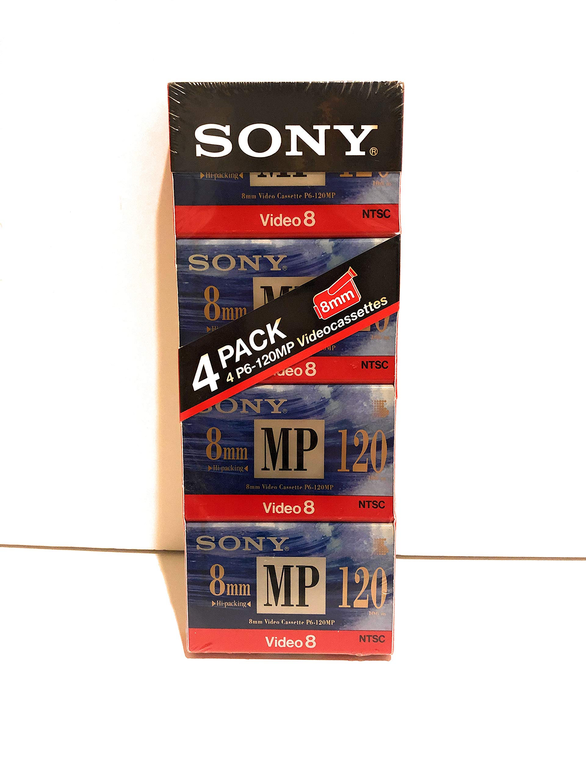Cinta De Vídeo Sony 8 Mm Mp 120 Min (paquete De 4) - Venta Internacional.