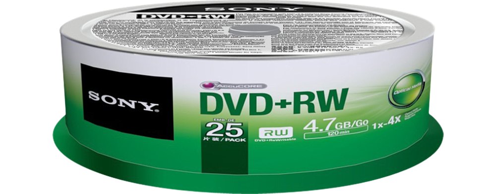 Foto 3 pulgar | Dvd Sony 25dpw47sp Dvd+rw Con 4 Ejes De 4,7 Gb, Paquete De 25 - Venta Internacional.
