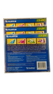 Foto 2 | Discos Cd-rw Fujifilm 650 Mb 74 Minutos, Paquete De 3 - Venta Internacional.