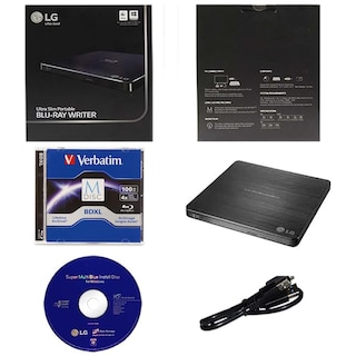 Foto 4 | Grabador Blu-ray Lg Wp50nb40 Ultradelgado Portátil Negro - Venta Internacional.