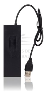 Foto 3 | Hub 2.0 Usb de 4 Puertos Ele-gate Hub13 color Negro