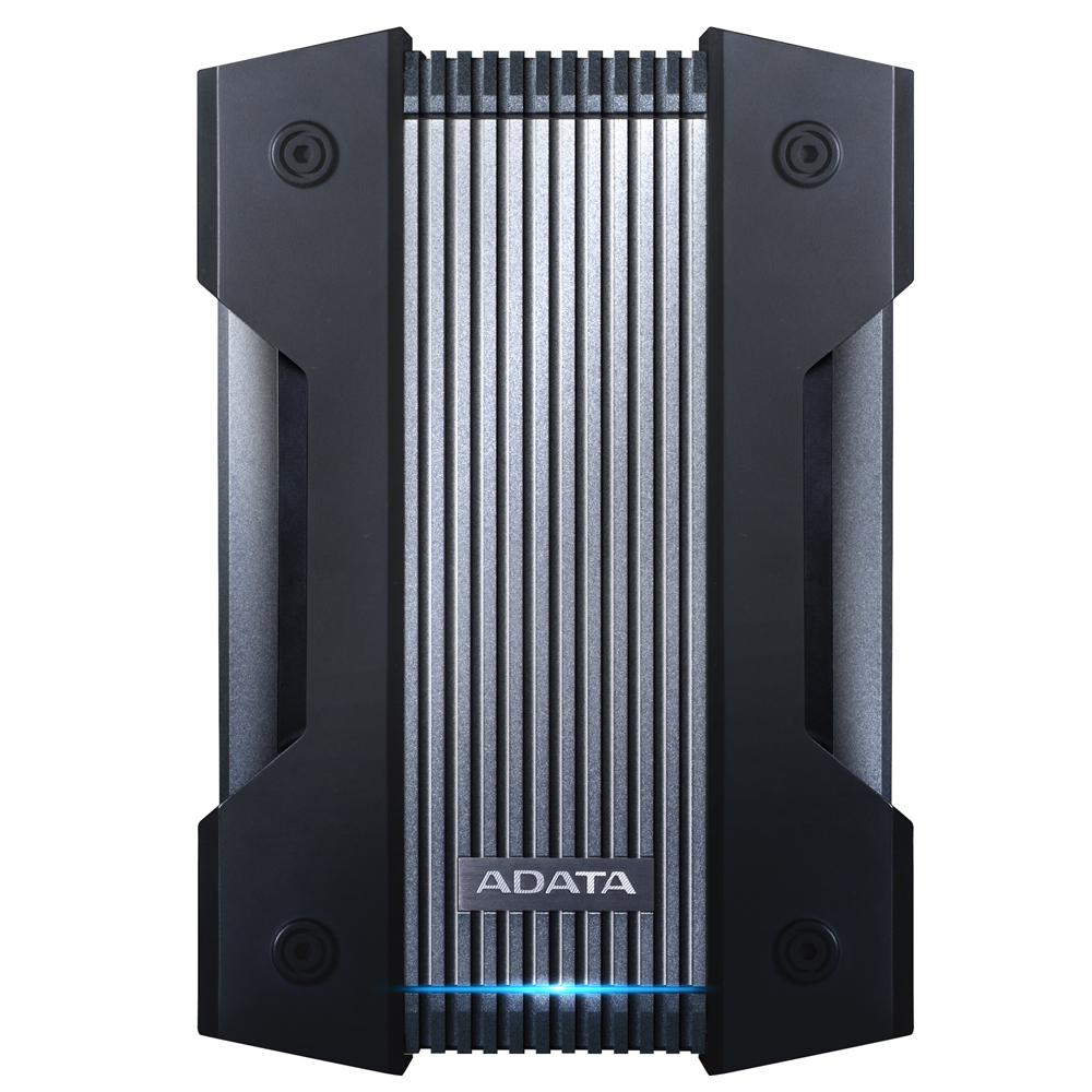 Disco Duro Externo 2 TB Adata AHD830-2TU31-CBK color Negro HD830 USB 3.1 Uso Rudo Portátil $5,670