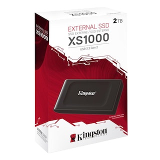 Foto 6 | Disco Duro Externo Solido Kingston Sx S1000/2000 / 2tb / Usb Tipo C / Negro