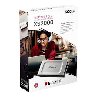 Foto 4 | Unidad de Estado Solido Ssd Externo 500gb Kingston Blanco