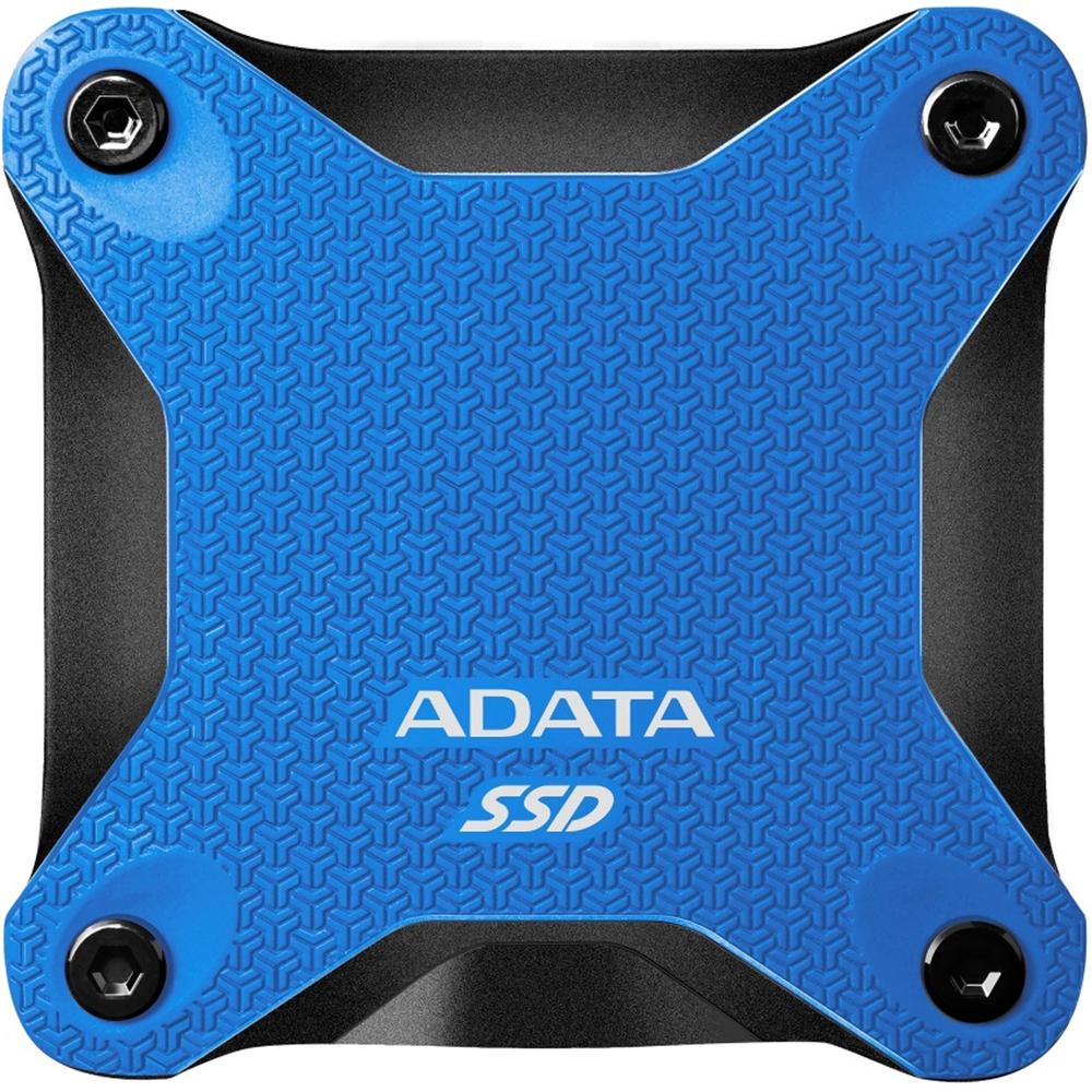 Disco Duro Externo SSD Adata de 480 GB SD600Q USB 3.1 Azul