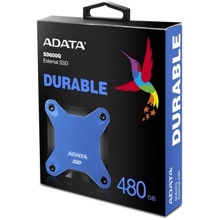 Foto 6 | Disco Duro Externo SSD Adata de 480 GB SD600Q USB 3.1 Azul