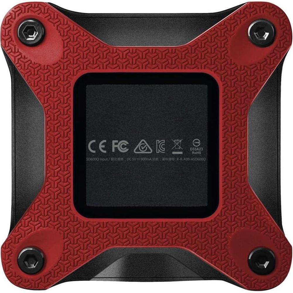 Foto 4 | Disco Duro Externo SSD 480 GB Adata Sd600q USB 3.1 Xbox One Mac Rojo Asd600q-480gu31-CDR