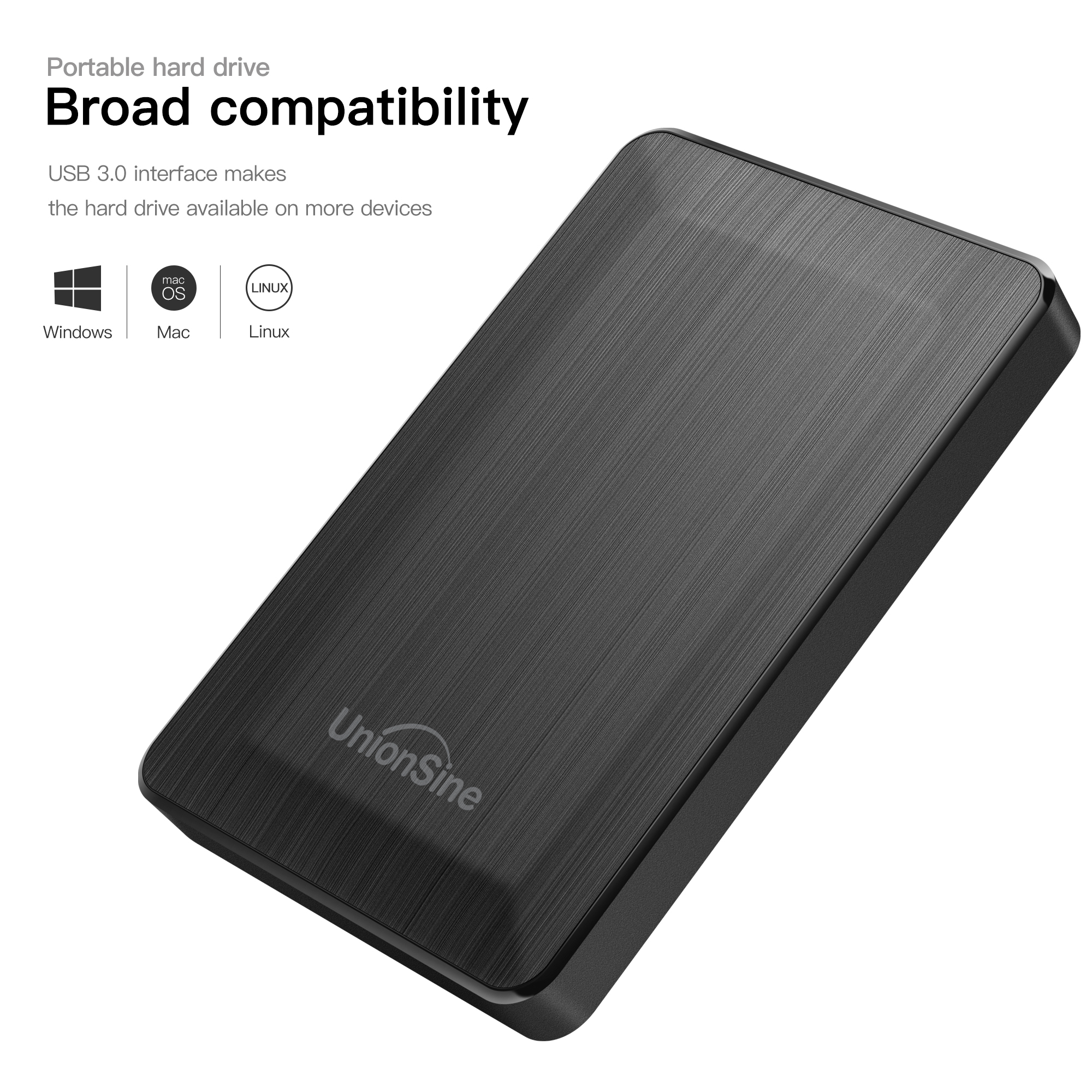 Foto 4 pulgar | Venta Internacional- Disco Duro Externo Portátil UnionSine HDD de 1 Tb 2,5''