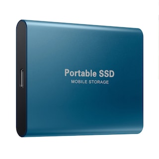 Foto 1 | Venta Internacional - Disco Duro Móvil Ssd De 4 Tb De Alta Velocidad Azul