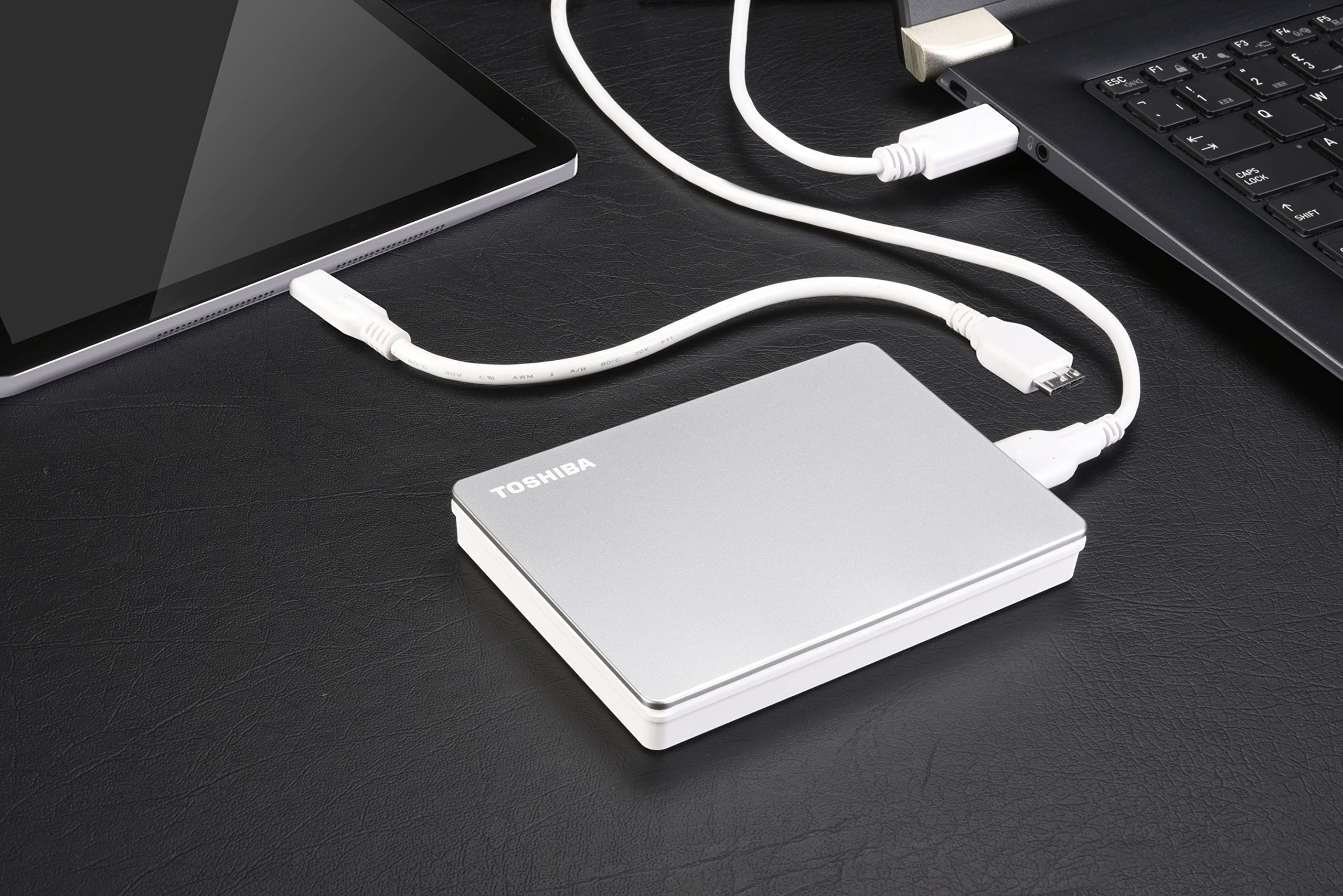 Foto 5 | Venta Internacional -Disco Duro Externo Portátil Toshiba Canvio Flex 2TB USB-C