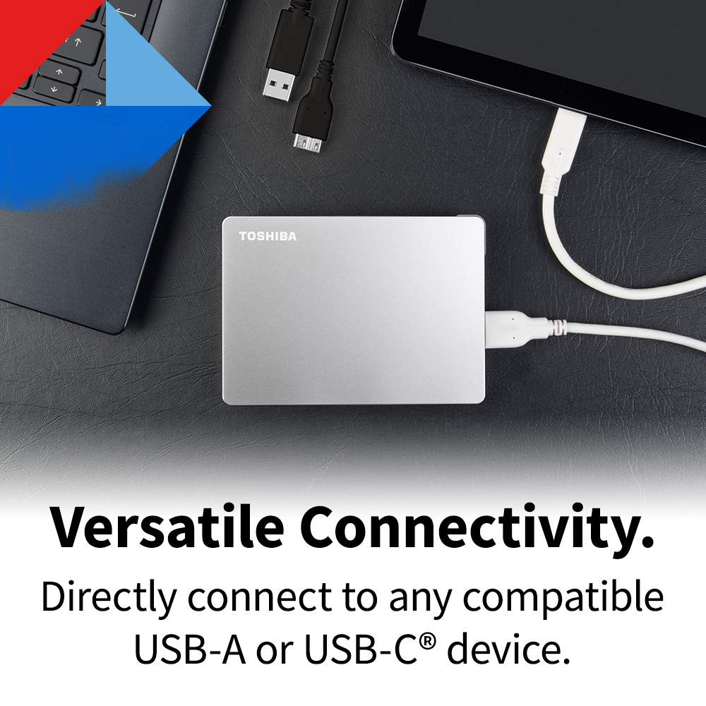 Foto 7 pulgar | Venta Internacional -Disco Duro Externo Portátil Toshiba Canvio Flex 2TB USB-C