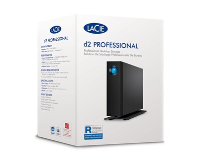 Foto 2 | Disco Duro Externo Lacie D2 Professional, 4tb, Usb-c, Negro, Para Mac/pc