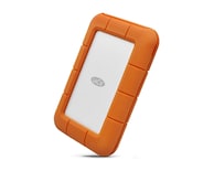Disco Duro Externo Lacie Rugged Usb-c 2.5'', 5tb, Naranja/plata, A Prueba De Agua, Polvo Y Golpes - Para Mac/pc