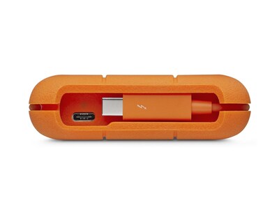 Foto 3 | Disco Duro Externo Lacie Rugged Usb-c 2.5'', 5tb, Naranja/plata, A Prueba De Agua, Polvo Y Golpes - Para Mac/pc