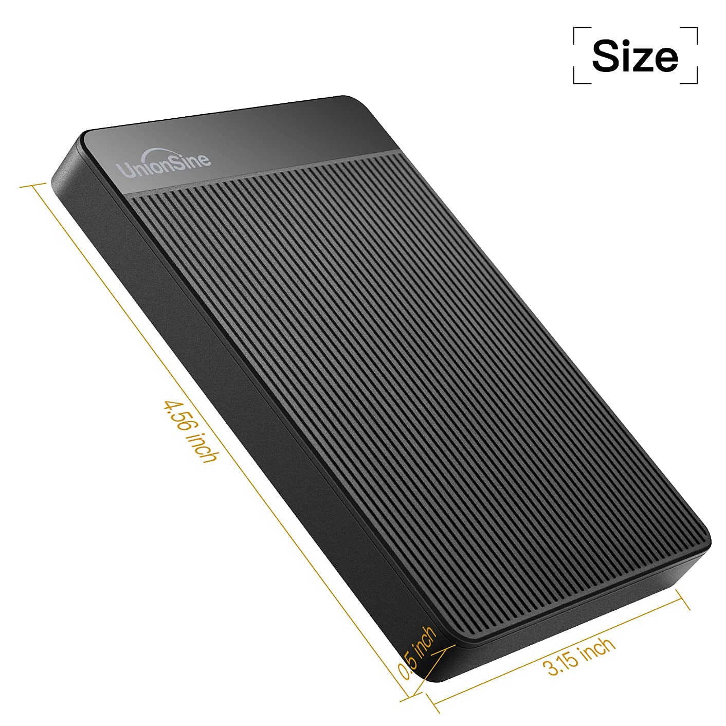 Foto 4 pulgar | Disco Duro Externo Portátil Unionsine 2tb Usb 3.0 Hdd Negro - Venta Internacional