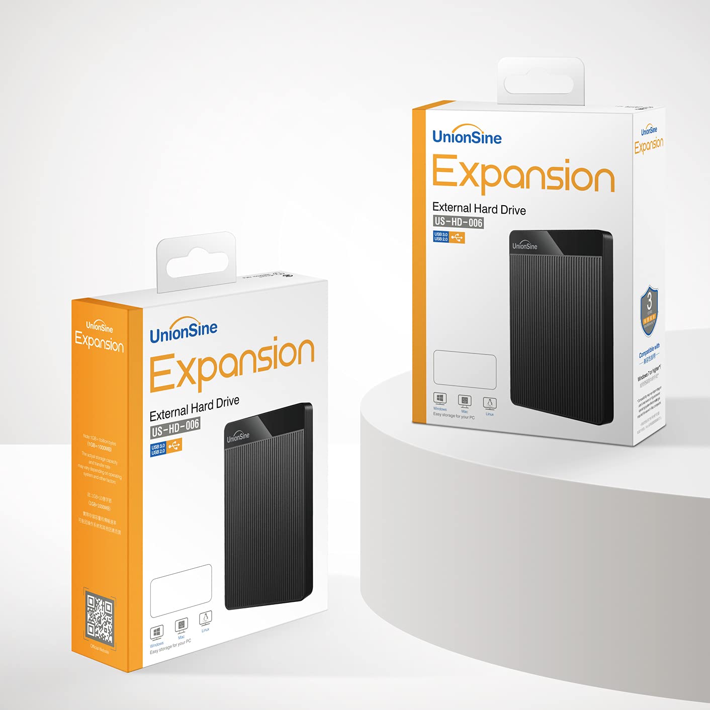 Foto 7 | Disco Duro Externo Portátil Unionsine 2tb Usb 3.0 Hdd Negro - Venta Internacional