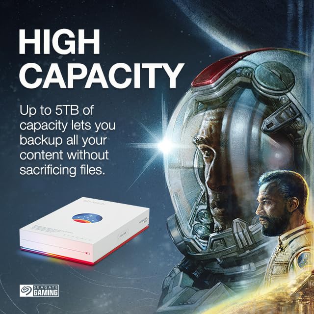 Foto 5 | Disco Duro Externo Seagate Starfield Special Edition 2tb - Venta Internacional.