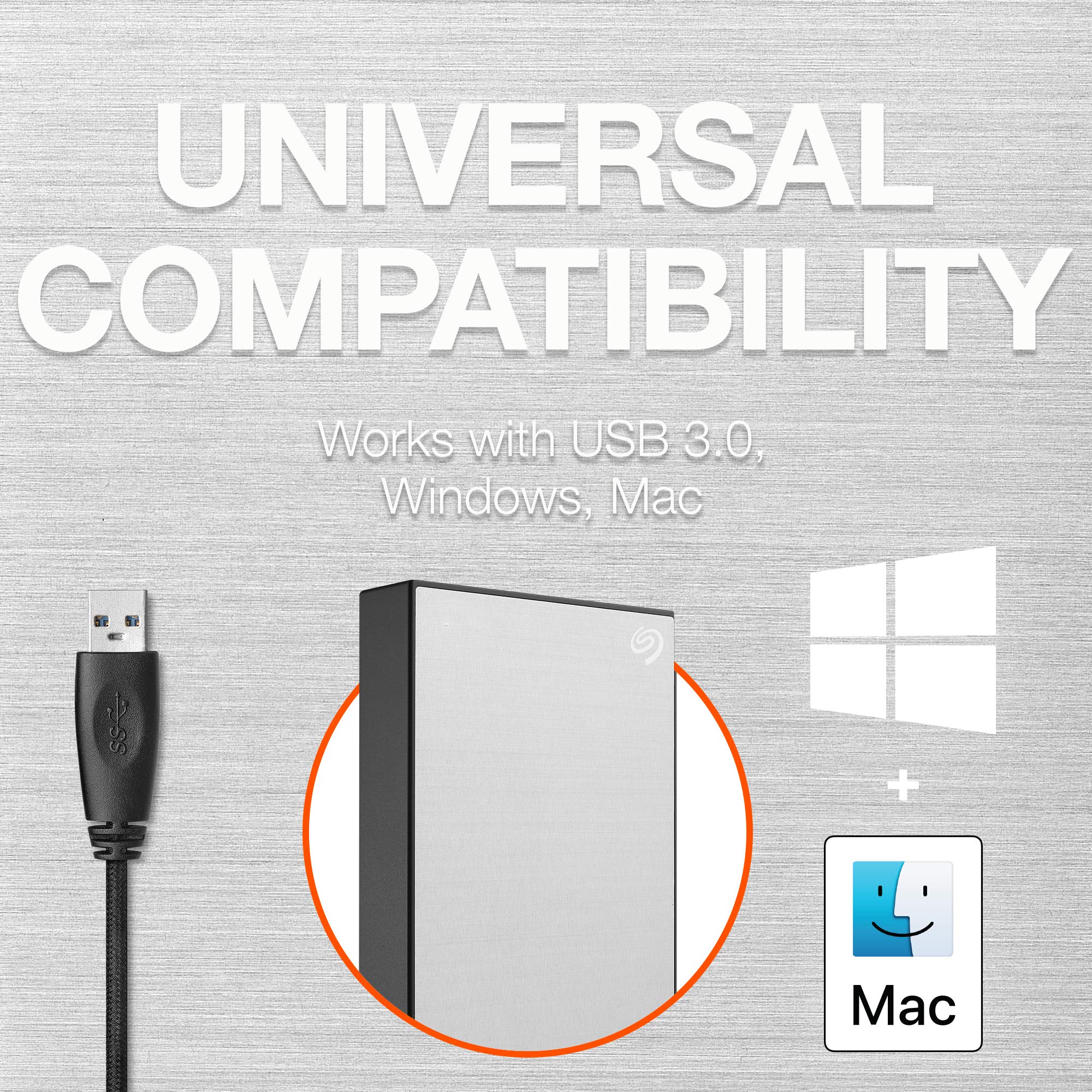 Foto 5 pulgar | Disco Duro Externo Seagate One Touch 4tb Usb 3.0 Silver - Venta Internacional.