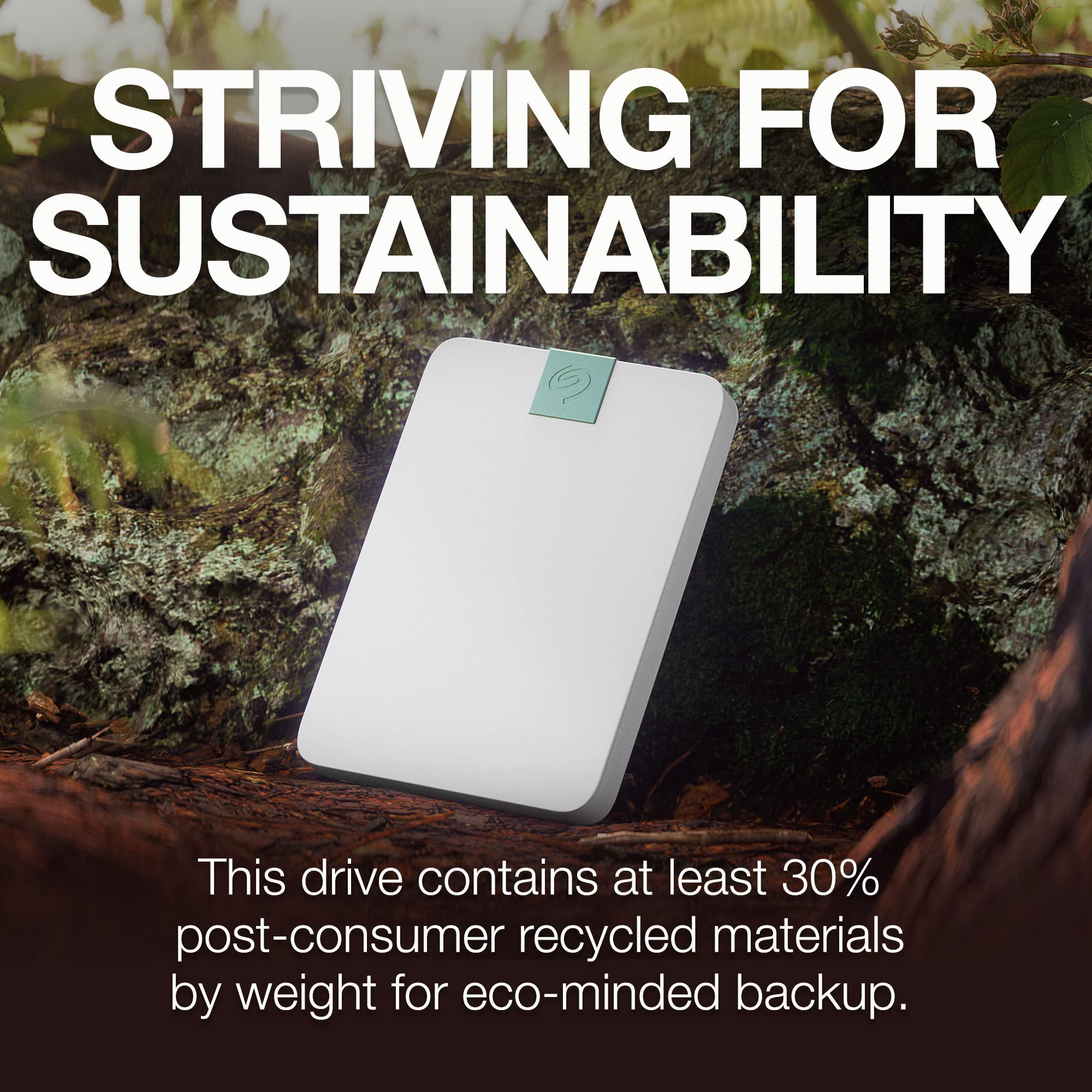 Foto 4 pulgar | Disco Duro Externo Seagate Ultra Touch 2tb Hdd Blanco 7mm - Venta Internacional.