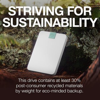 Foto 3 | Disco Duro Externo Seagate Ultra Touch 2tb Hdd Blanco 7mm - Venta Internacional.